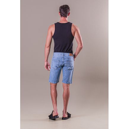 Bermuda Jeans Tradicional  Masculina