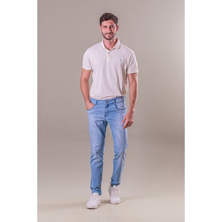 Calça Jeans Super Skinny Masculina
