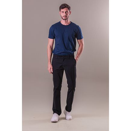 Calça Sarja Social Skinny Masculina