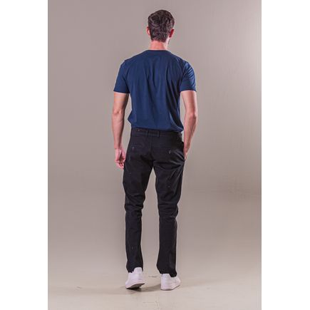 Calça Sarja Social Skinny Masculina