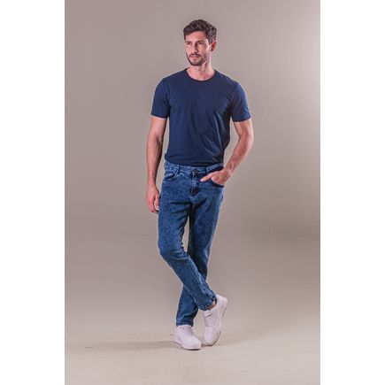 Calça Jeans Super Skinny Masculina