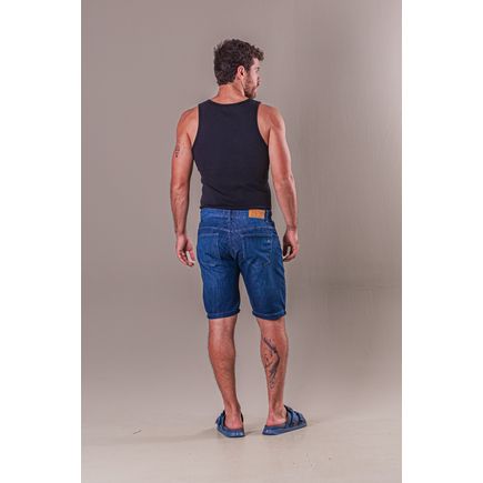 Bermuda Jeans Tradicional Masculina