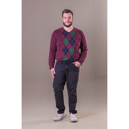 Calça Jeans Masculina Plus Size