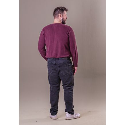 Calça Jeans Masculina Plus Size
