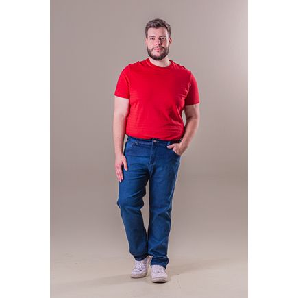 Calça Jeans Masculina Plus Size
