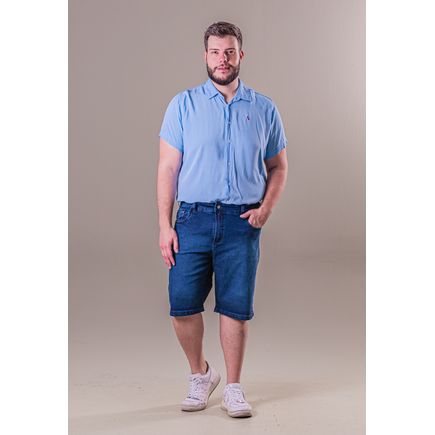 Bermuda Tradicional  Masculina Plus Size