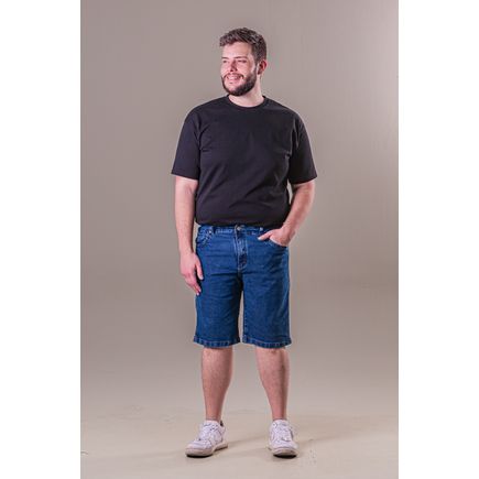 Bermuda Jeans Masculina Plus Size
