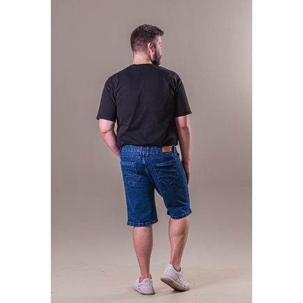 Bermuda Jeans Masculina Plus Size