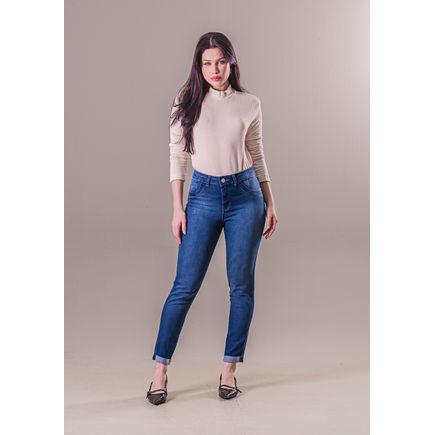 Calça Jeans Cropped Feminina