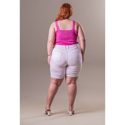 Bermuda Tradicional Feminina Plus Size