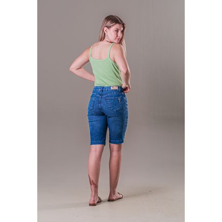 Bermuda Jeans Feminina