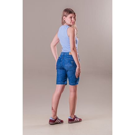 Bermuda Jeans Feminina