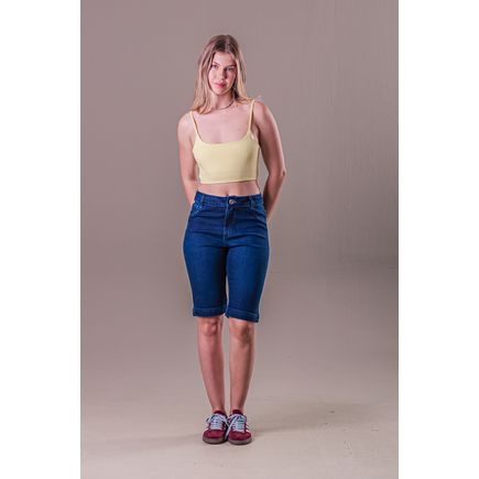 Bermuda Jeans Feminina