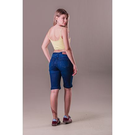 Bermuda Jeans Feminina