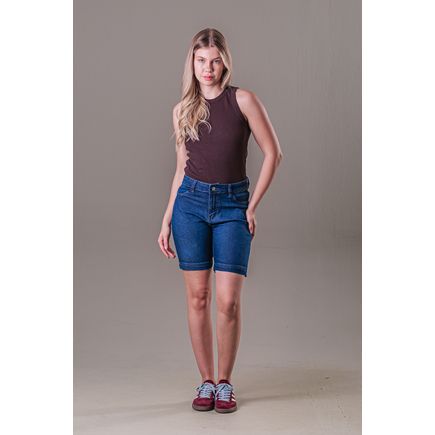 Bermuda Jeans Feminina