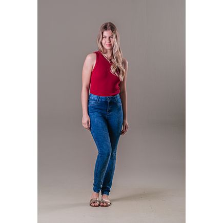 Calça Jeans Cigarrete Feminina
