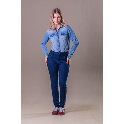 Calça Jeans Cigarrete Feminina