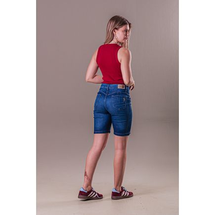 Bermuda Jeans Feminina