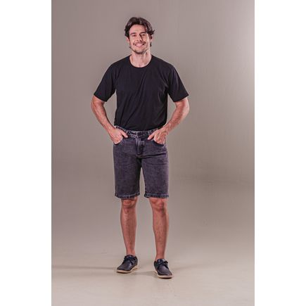 Bermuda Tradicional Jeans Masculina