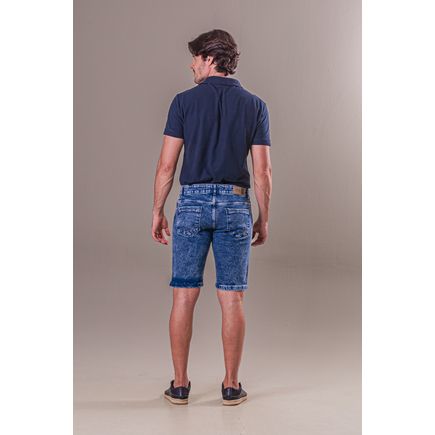 Bermuda Tradicional Jeans Masculina