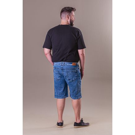 Bermuda Jeans Masculina Plus Size