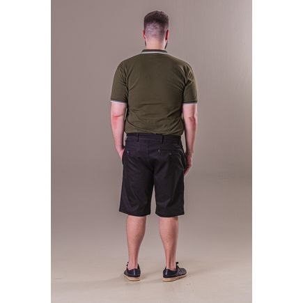 Bermuda Social Sarja Masculina Plus Size