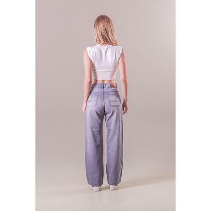 Calça Jeans Mom Feminina