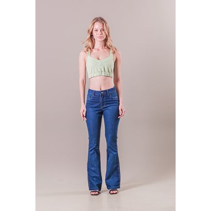 Calça Jeans Flare Feminina