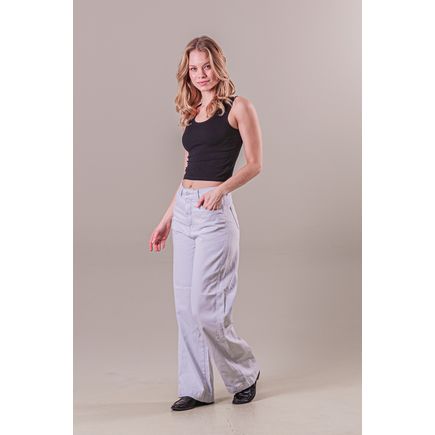 Calça Sarja Pantalona Feminina