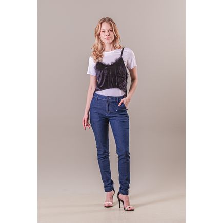Calça Jeans Social Cigarrete Feminina