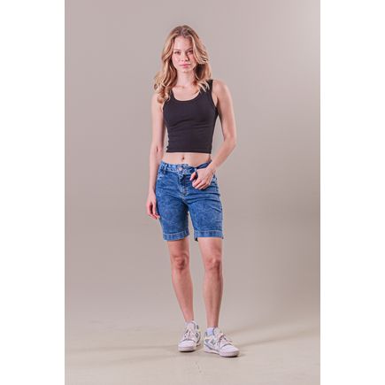Bermuda Jeans Feminina
