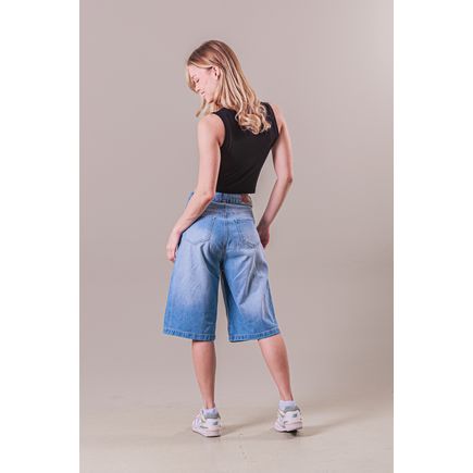 Bermuda Jeans Jorts Feminina