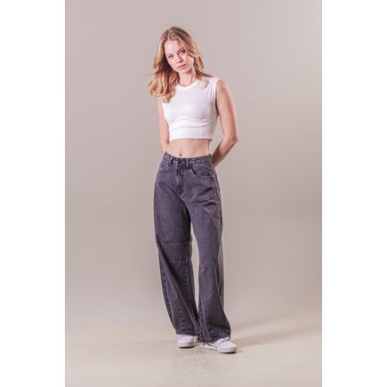 Calça Jeans Barrel Feminina
