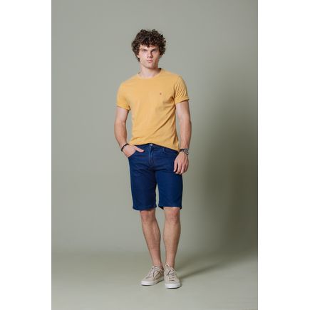 Bermuda Tradicional Jeans Masculina