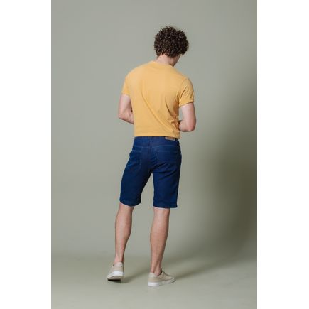 Bermuda Tradicional Jeans Masculina