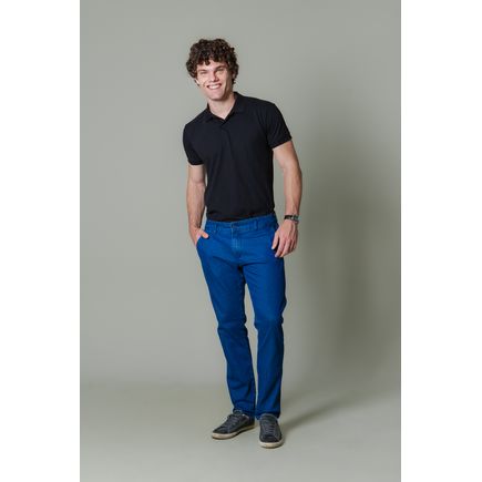 Calça Jeans Social Masculina
