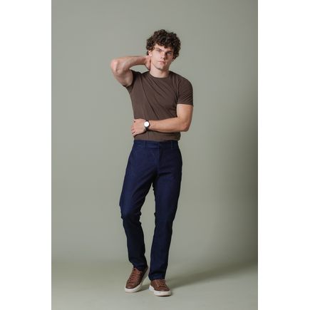Calça Jeans Social Masculina