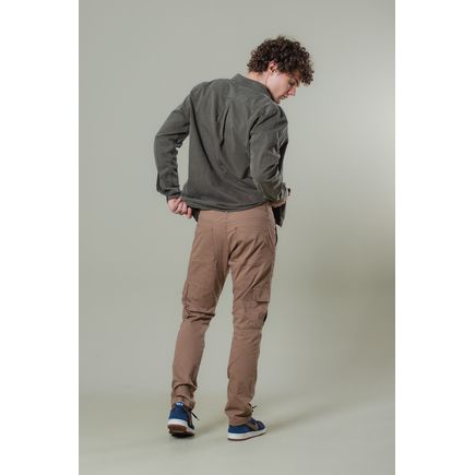 Calça Jeans Skinny Cargo Masculina