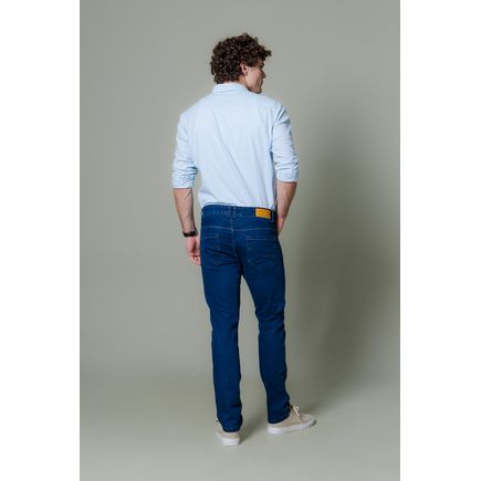 Calça Jeans Tradicional Skinny Masculina