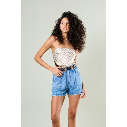 Short Jeans Feminino