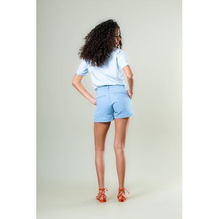 Short Jeans Social Feminino