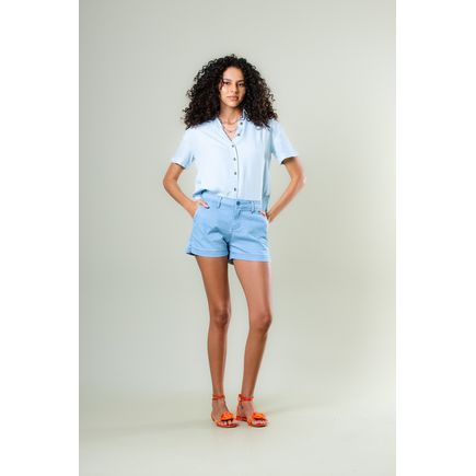 Short Jeans Social Feminino