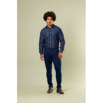 Calça Sarja Super Skinny Masculina