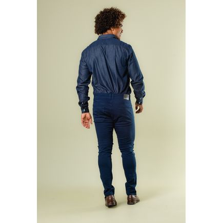 Calça Sarja Super Skinny Masculina