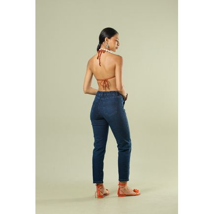Calça Jeans Cropped Feminina