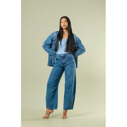 Calça Jeans Barrel Feminina