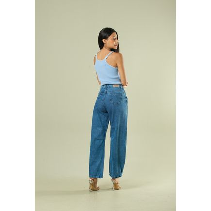 Calça Jeans Barrel Feminina
