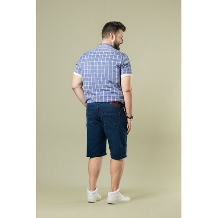 Bermuda Jeans Tradicional Masculina
