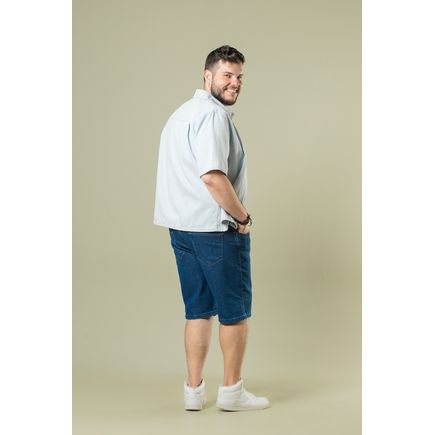 Bermuda Jeans Tradicional Masculina