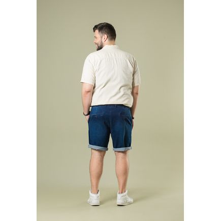 Calça Jeans Social Masculina Plus Size